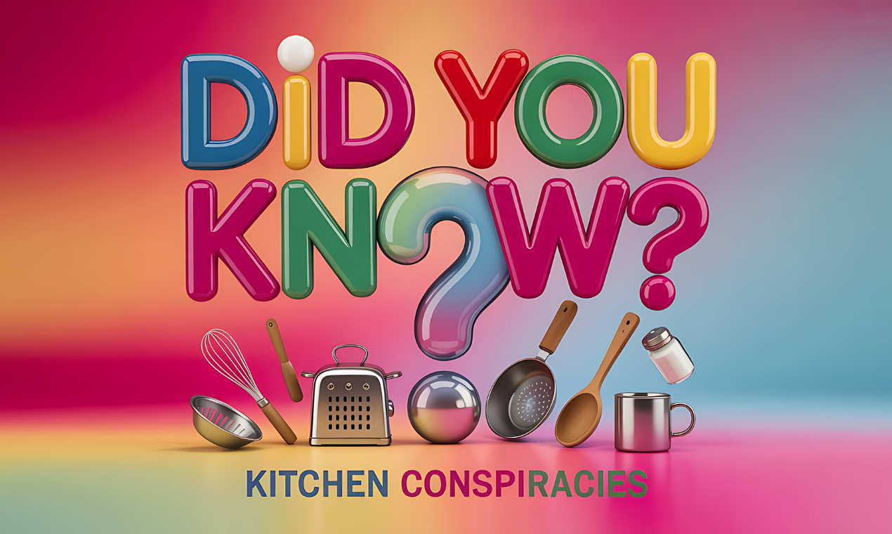 Média Saviez-vous?Vol.2 Conspiracies de cuisine - Où les choses ordinaires obtiennent des histoires extraordinaires. 1