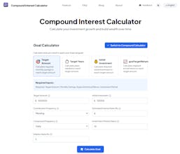 GoalGrowth Calculator gallery image