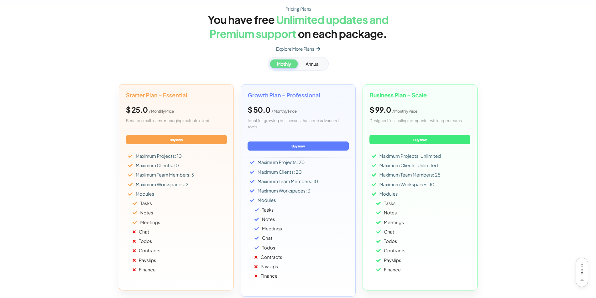 ProPlanify - Screenshot 2 preview