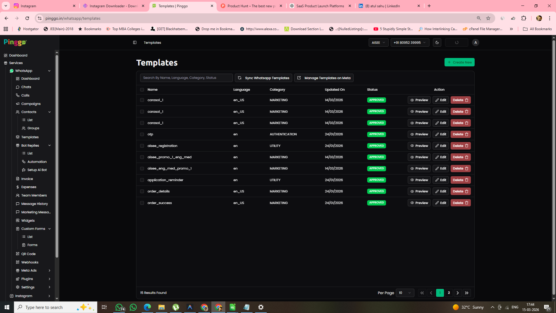 Pinggo - Main product screenshot demonstrating key features and user interface