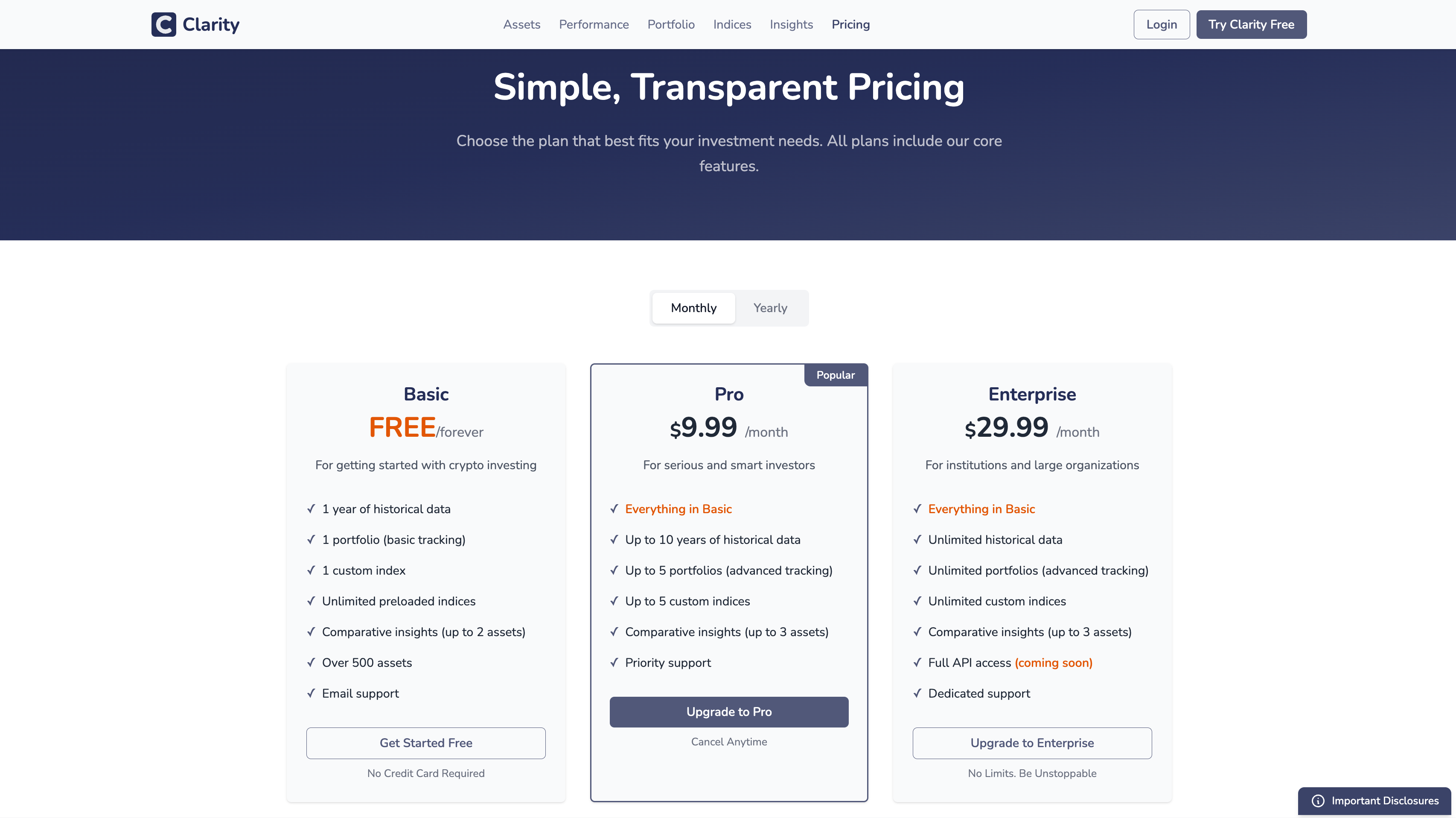 Clarity gallery image