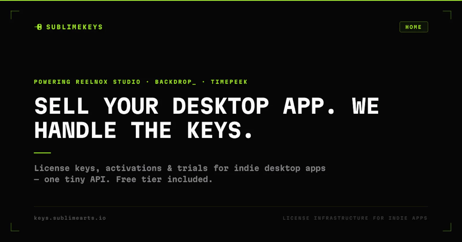 SublimeKeys screenshot 1