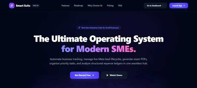 SME Smart Suite screenshot 1