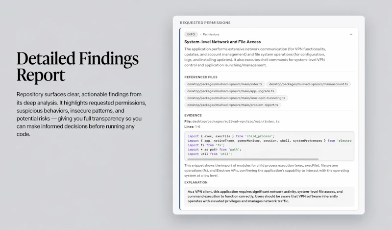 Reposentry screenshot 3
