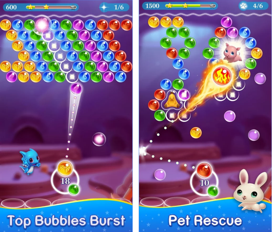 Monster Pet Pop Bubble Shooter gallery image
