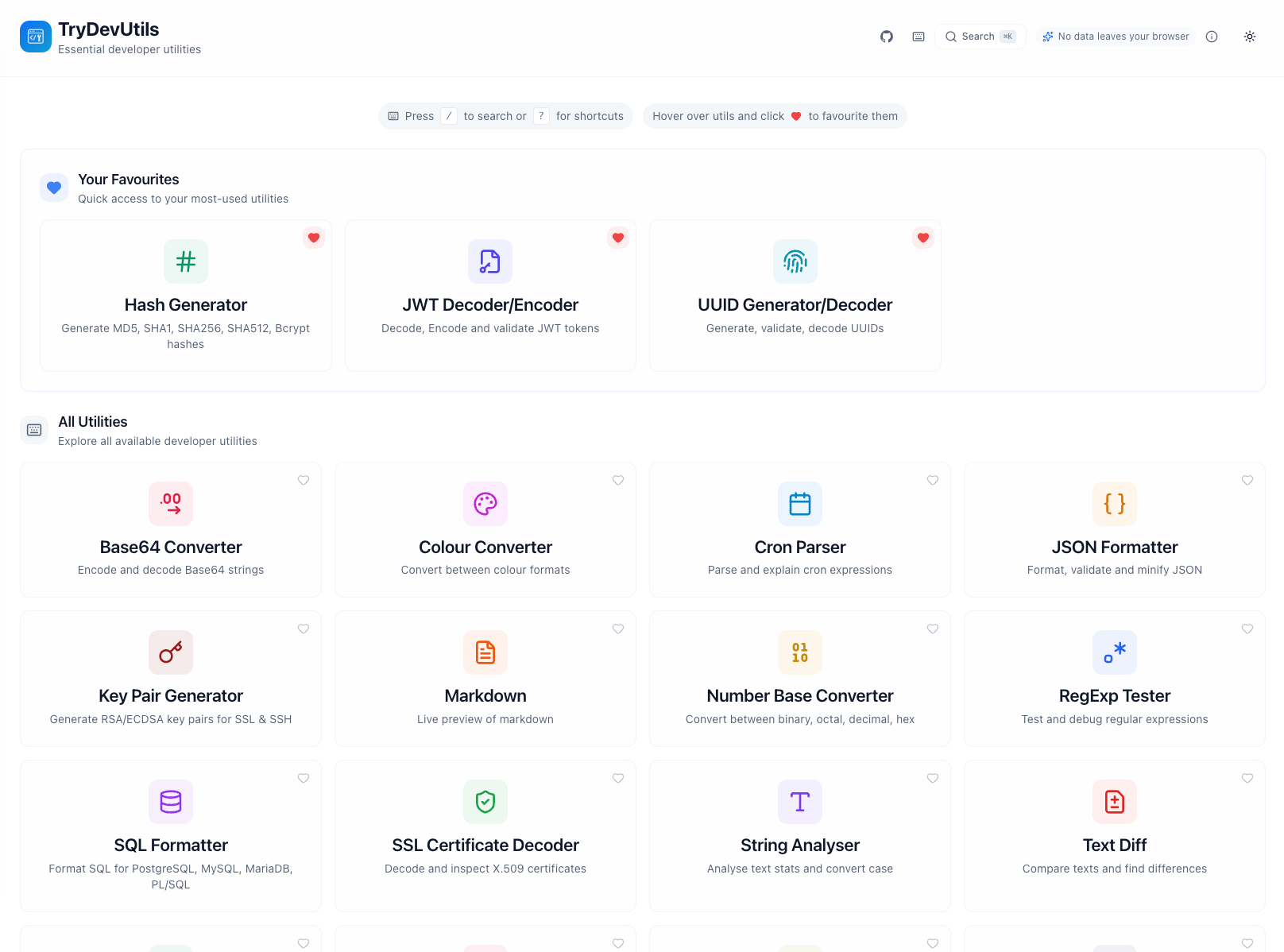 TryDevUtils gallery image