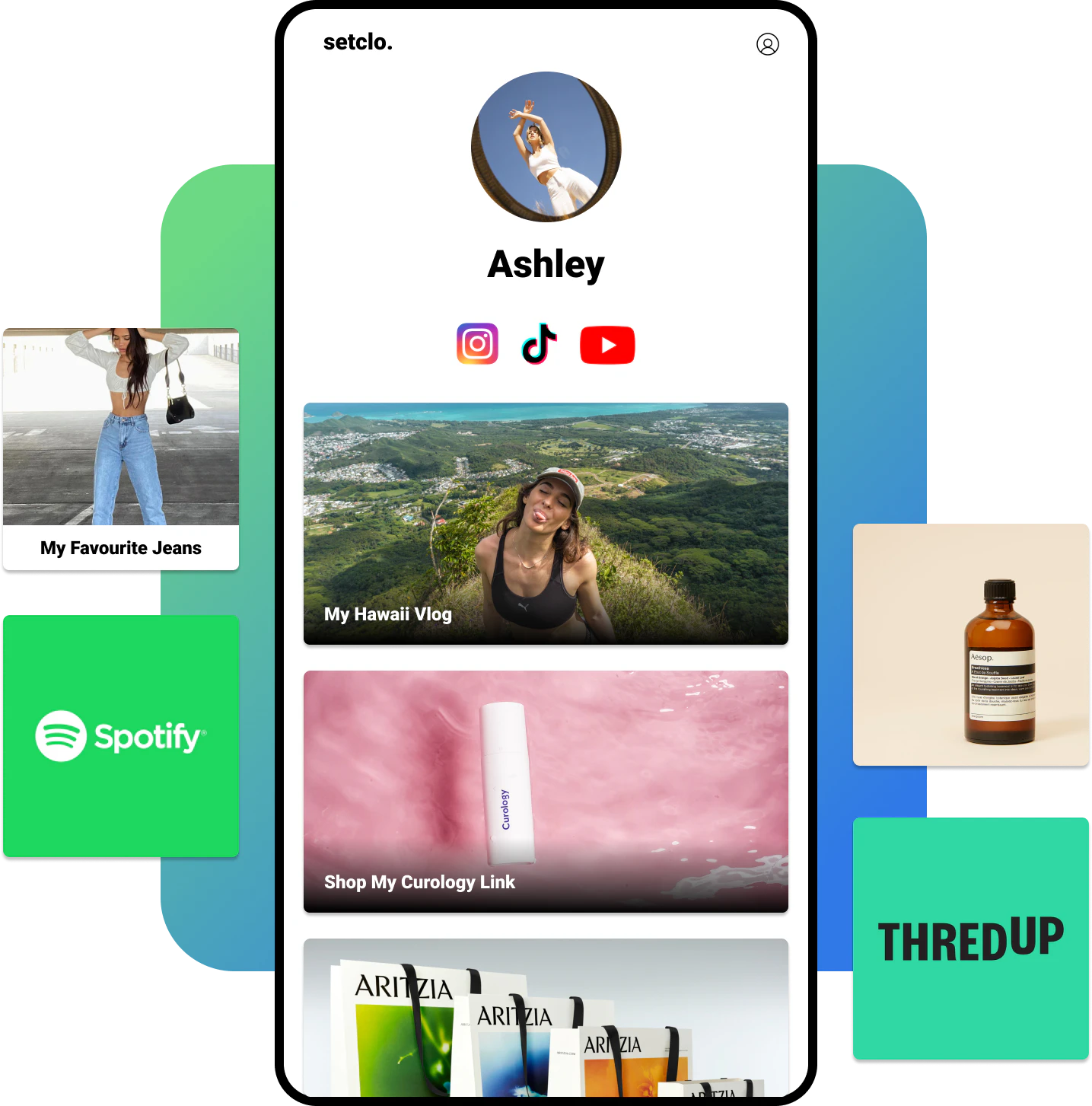 Setclo - Share Links Visually