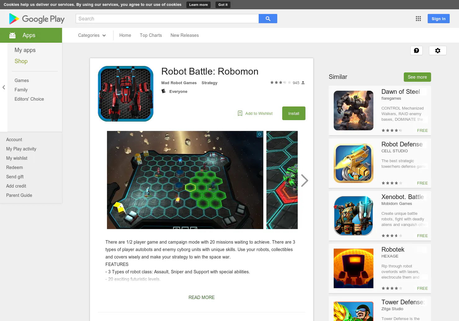 Robot Battle: Robomon