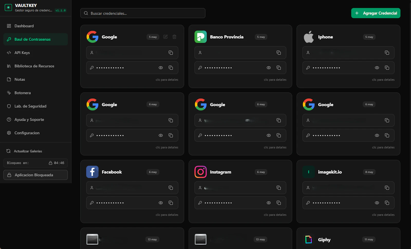 VAULTKEY screenshot 8