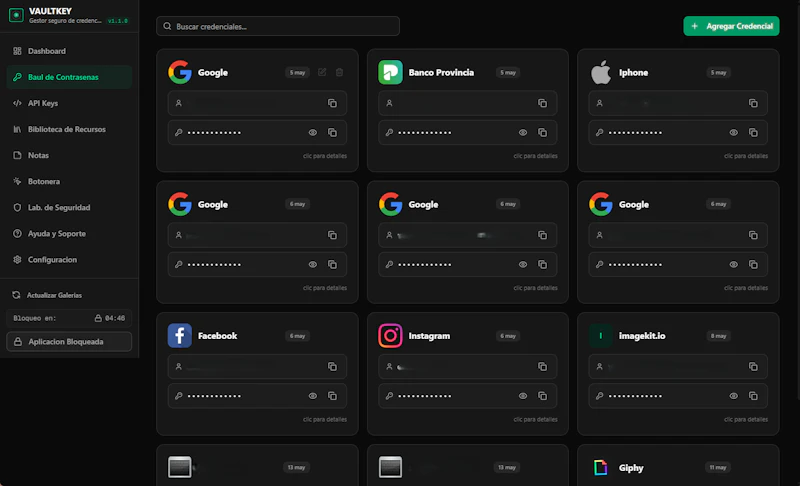 VAULTKEY screenshot 8