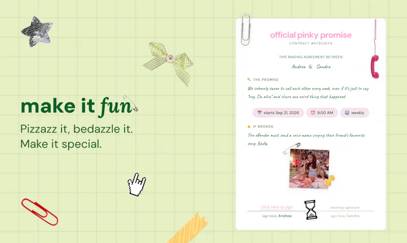 Pinky Promise screenshot 3
