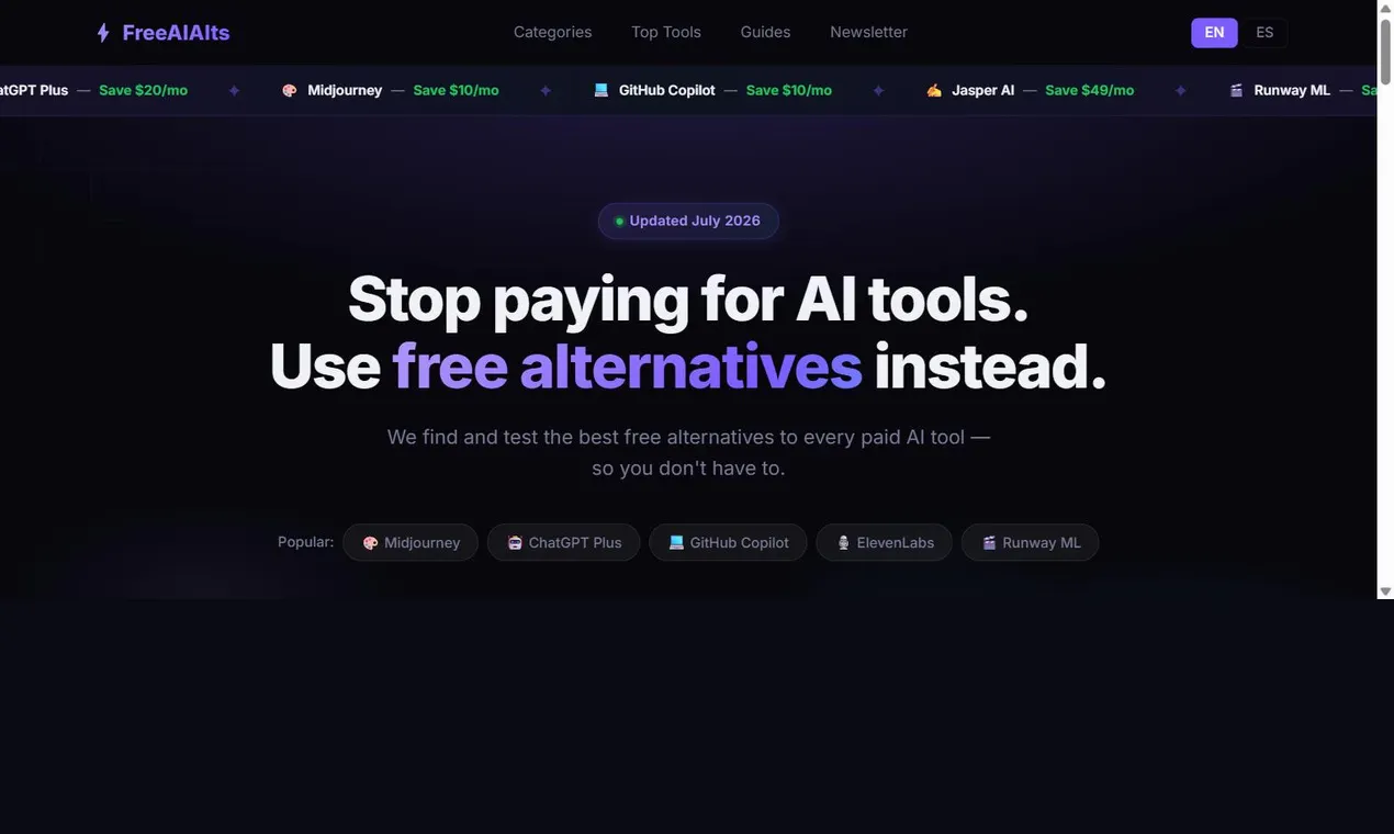 FreeAIAlts gallery image