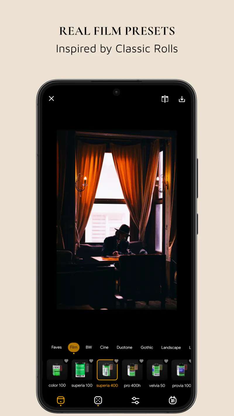 Filmory – Pro Film Camera screenshot 3