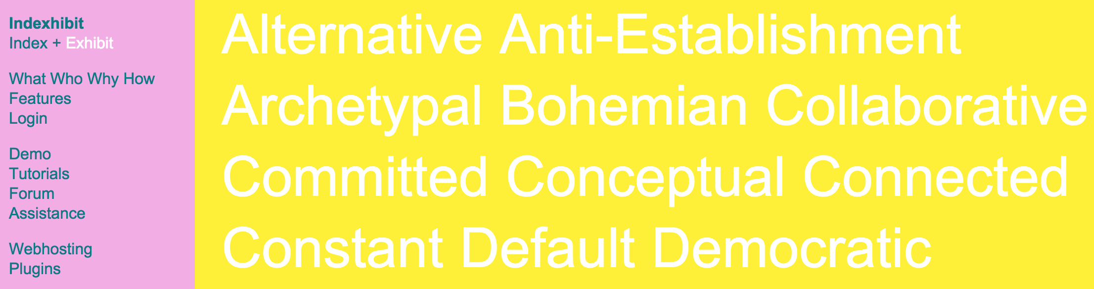 Indexhibit gallery image