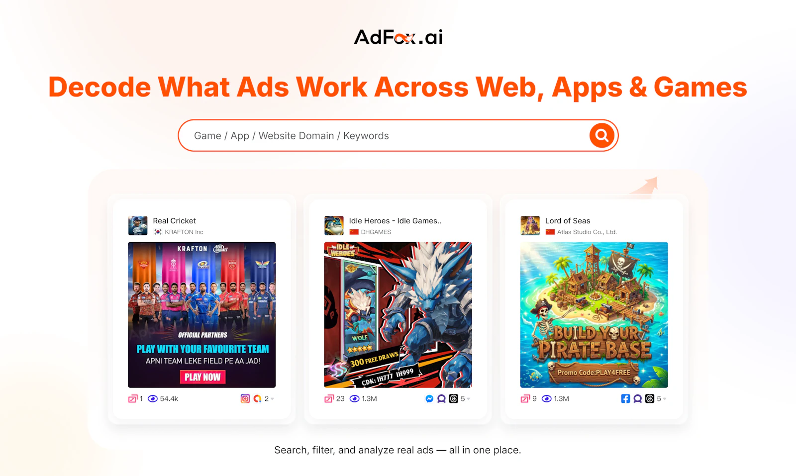 AdFox screenshot 2