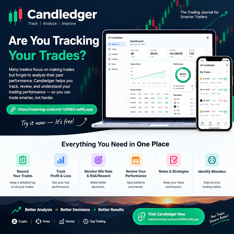 Candledger — Premium Trading Journal screenshot 1