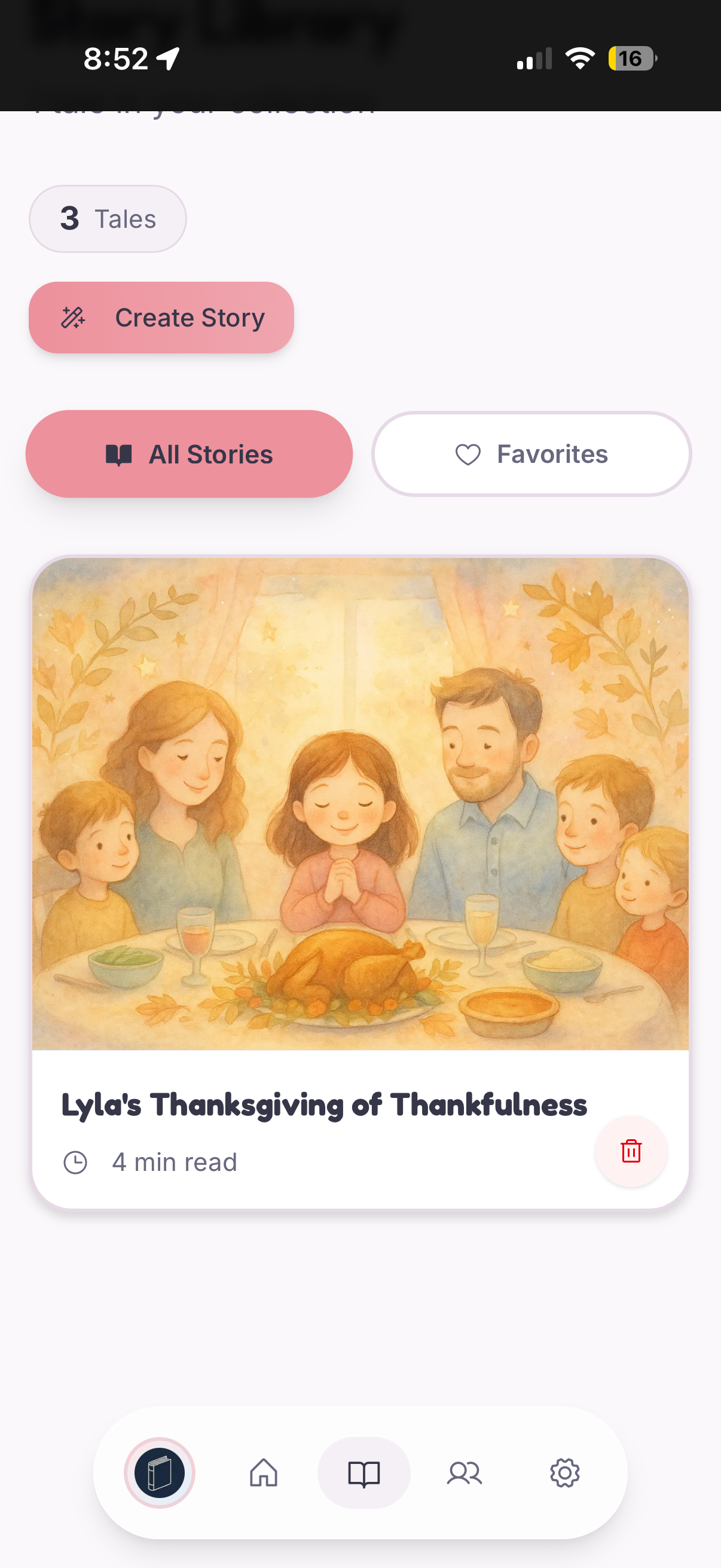 TinyTale - Screenshot 5 showing product features and functionality