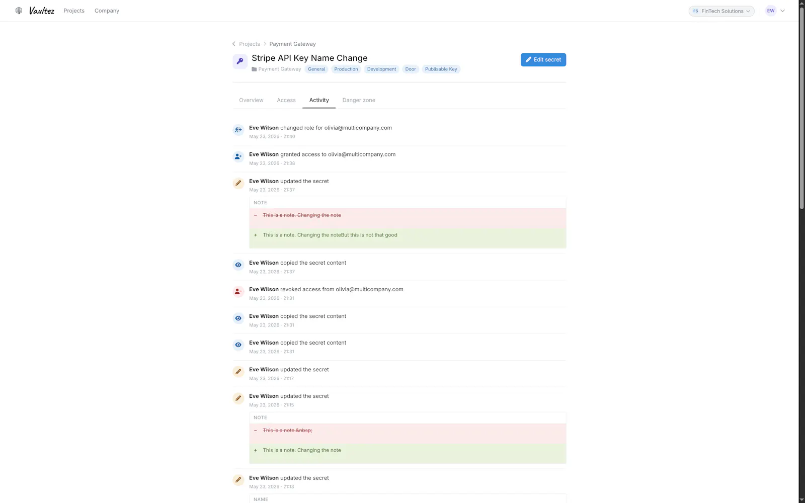 Vaultez -- Secret Management screenshot 6