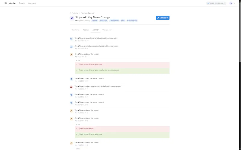 Vaultez -- Secret Management screenshot 6