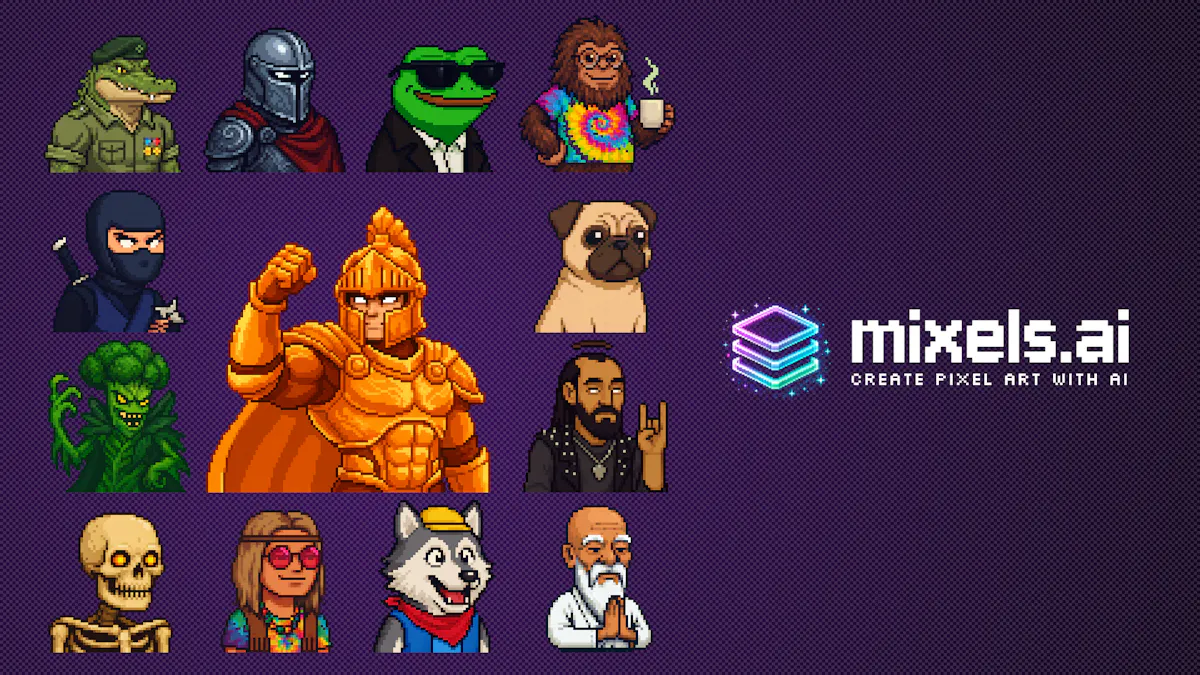Mixels.ai | The AI Pixel Art Generator