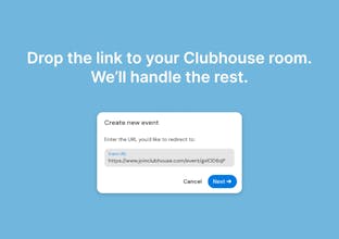 Comet Events for Clubhouse gallery image