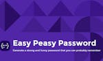 Easy Peasy Password image