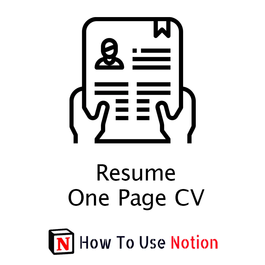 Resume - Free Notion Template