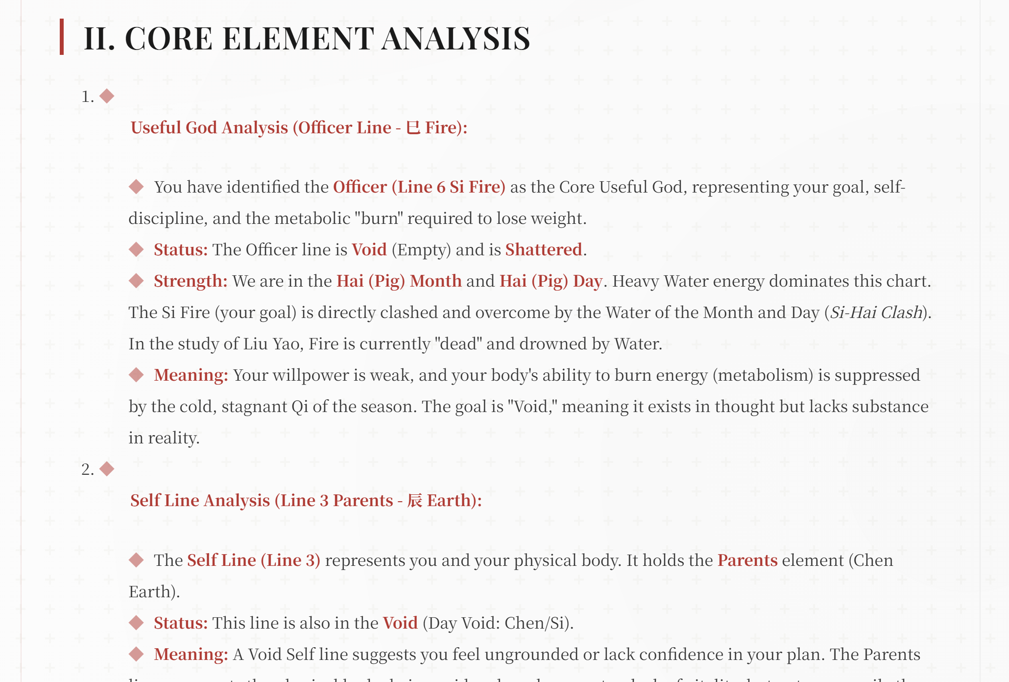 LIU YAO I CHING - Screenshot 5 showing product features and functionality