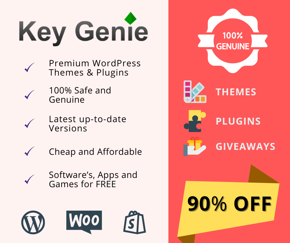Keygenie - WordPress Plugins & Themes gallery image