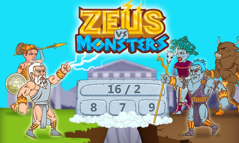 Math Games - Zeus vs. Monsters gallery image
