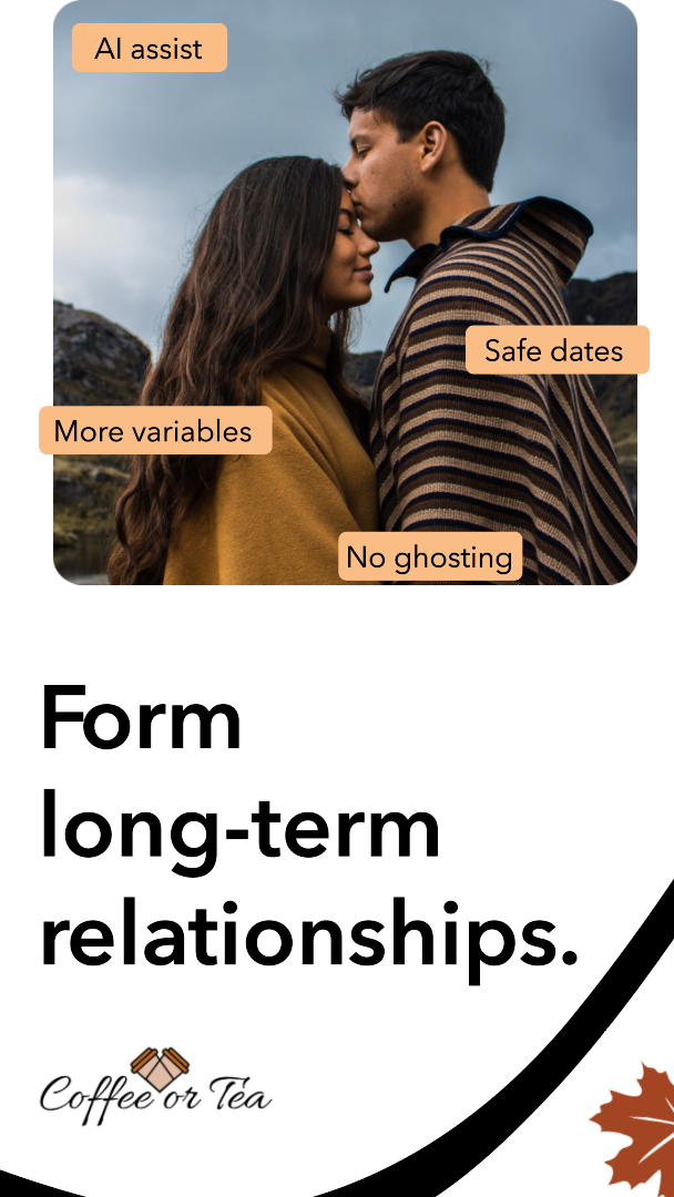 Coffee or Tea - The dating app for long-term relationships. media 2