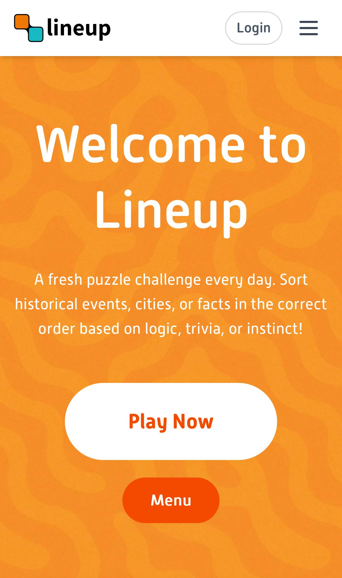 Line -up puzzelspel media 2