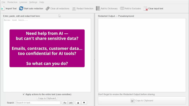 Redaxa screenshot 3