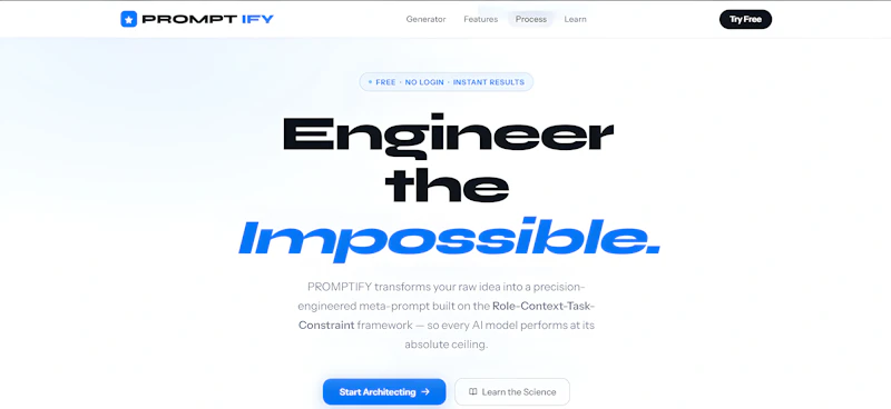 PROMPTIFY screenshot 1