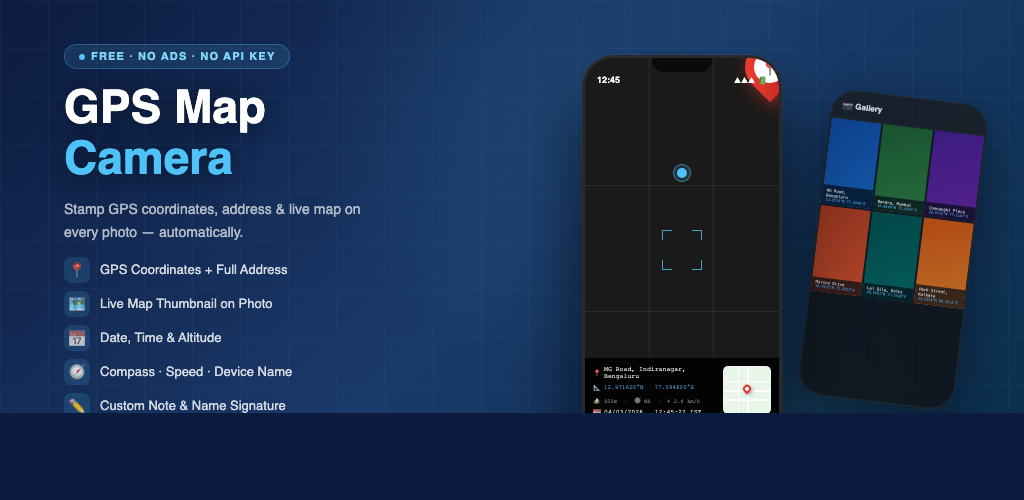 GPS Geo Location Tag Camera media 1