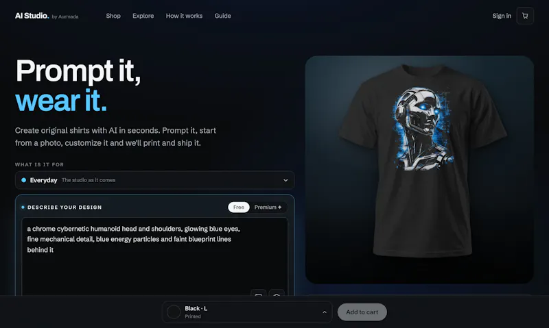 AI Studio screenshot 2