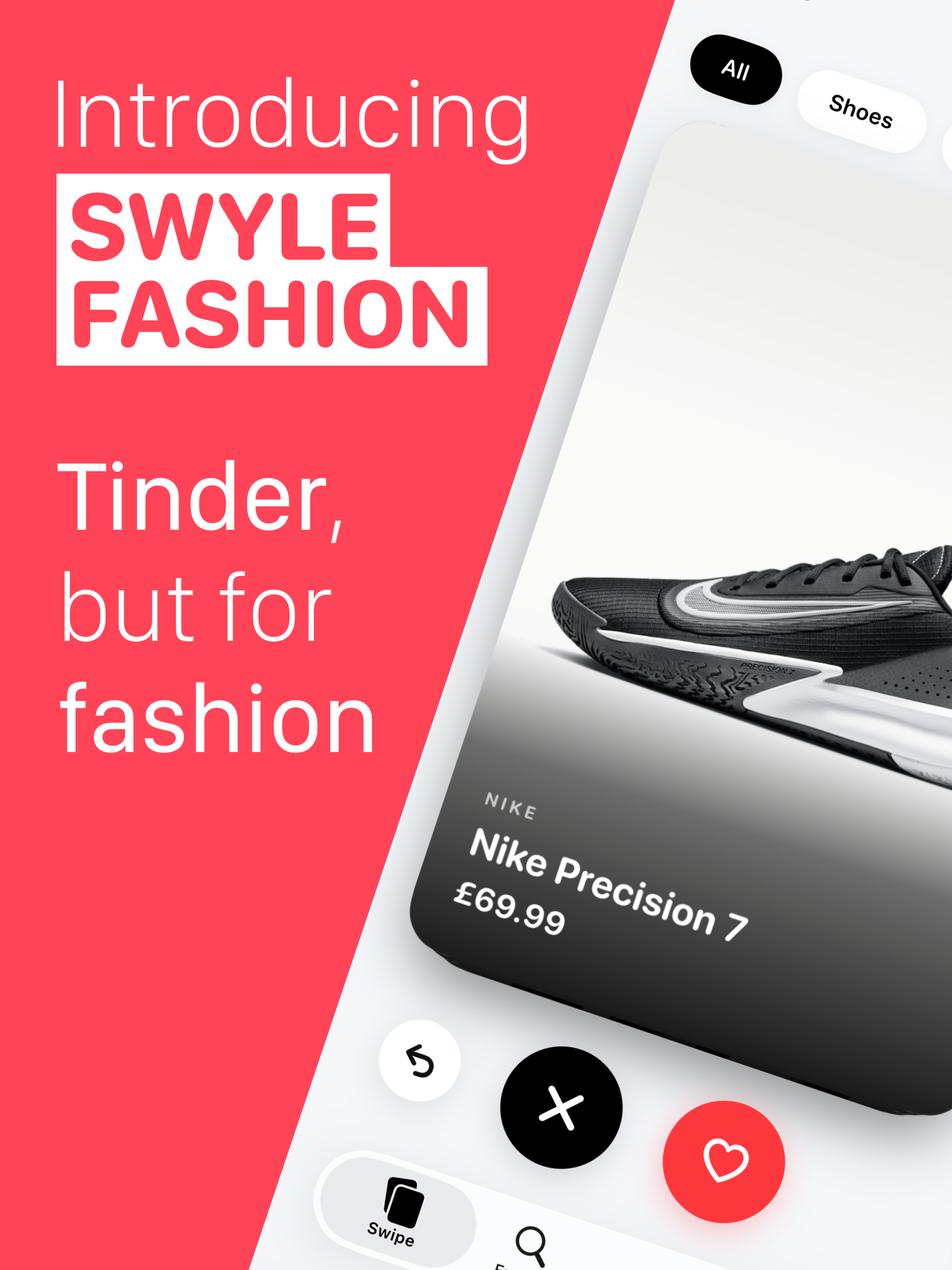 Swyle Fashion - Main product screenshot demonstrating key features and user interface
