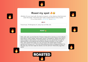 Roast My Spot gallery image