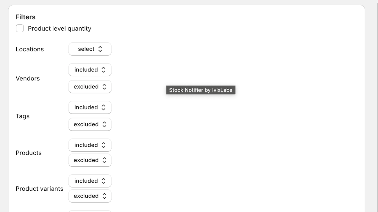 Notificador de stock de Ivixlabs para Shopify media 5