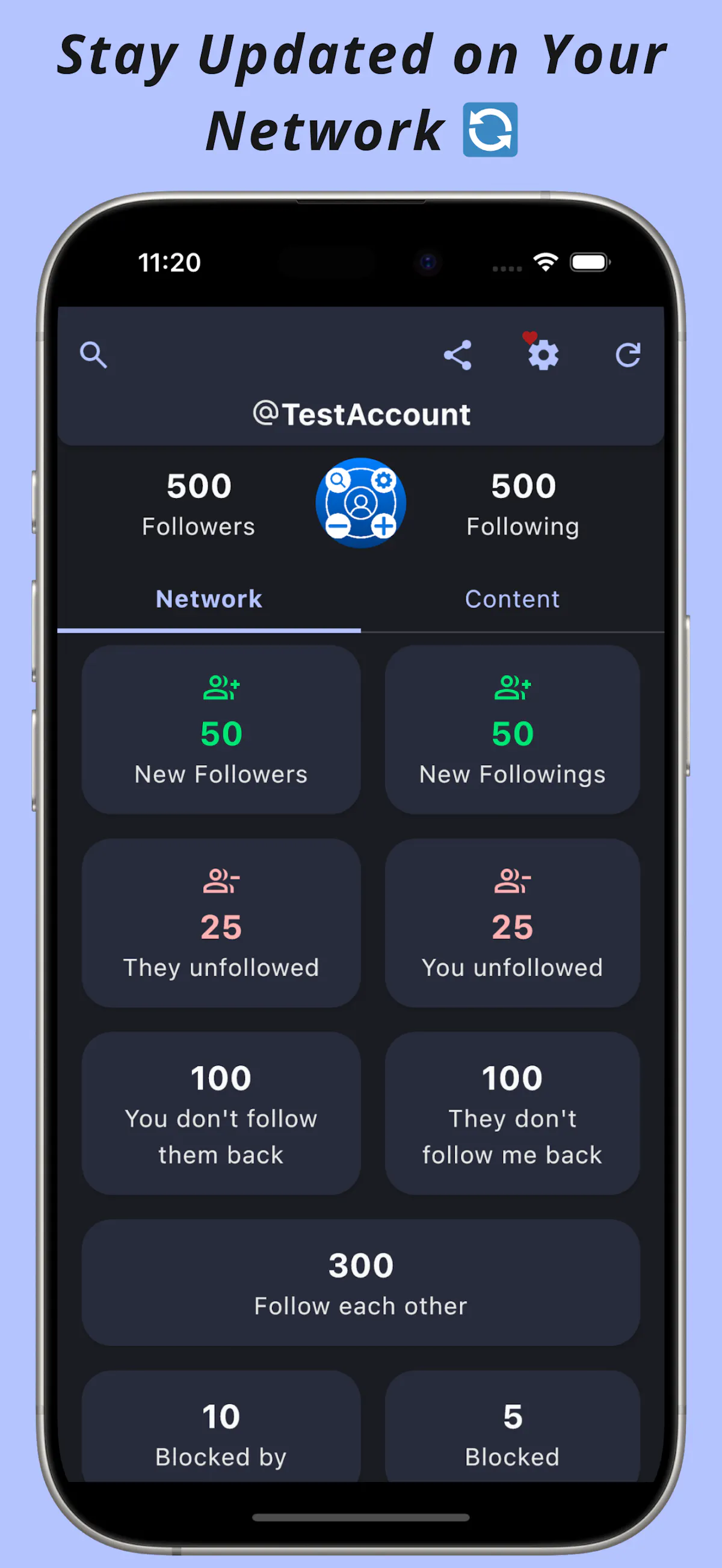 Tracker - Manager for Bluesky