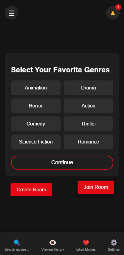 Moviematcher - スワイプして、次のお気に入りの映画を見つけます。パーソナライズされた映画メディア4