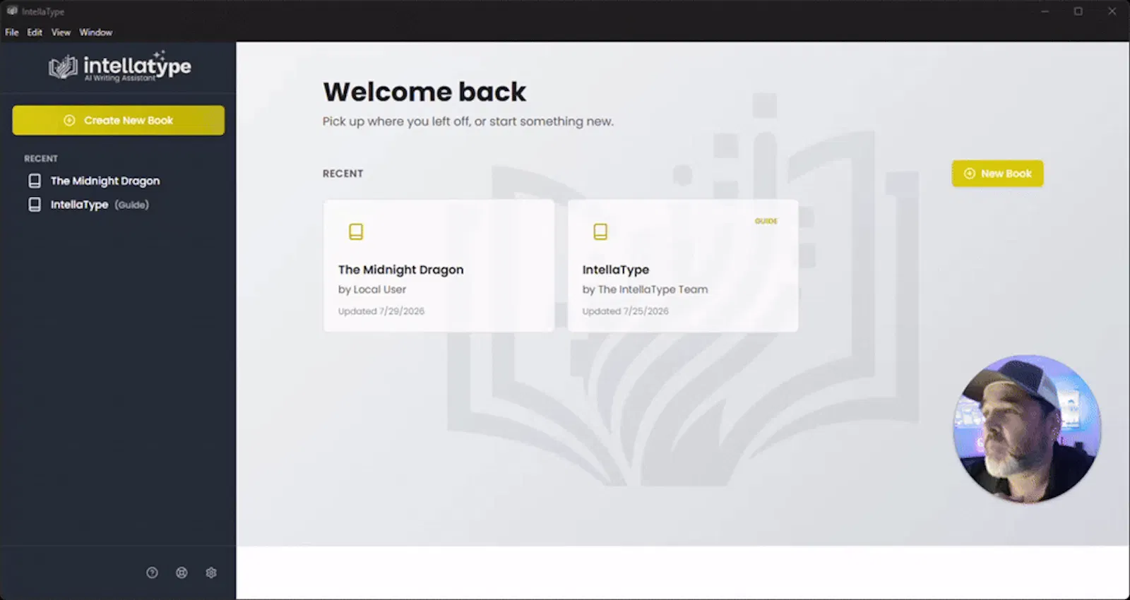IntellaType screenshot 1 (video preview)