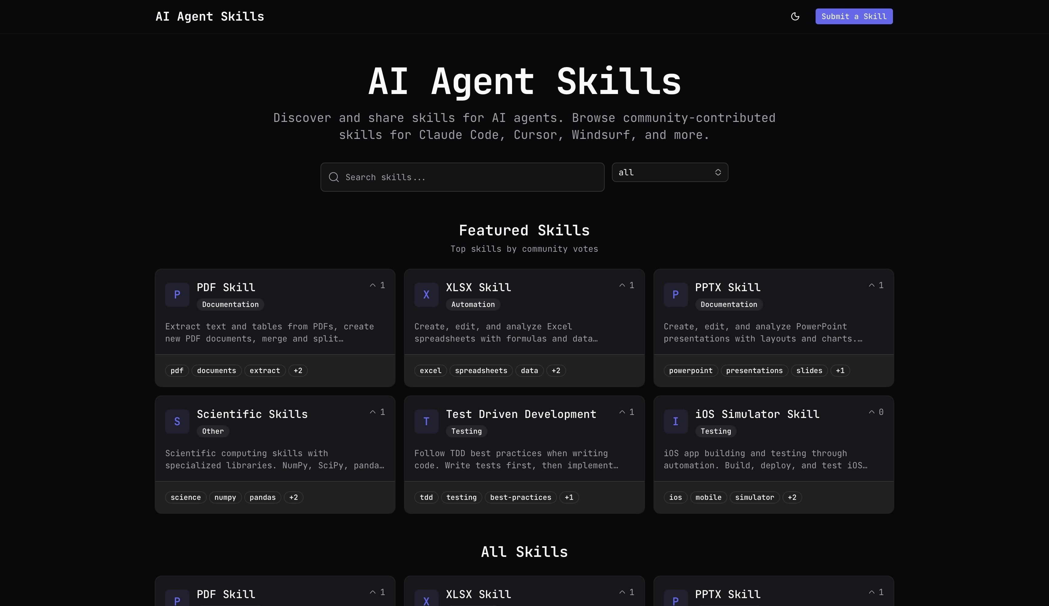 Skills Directory gallery image