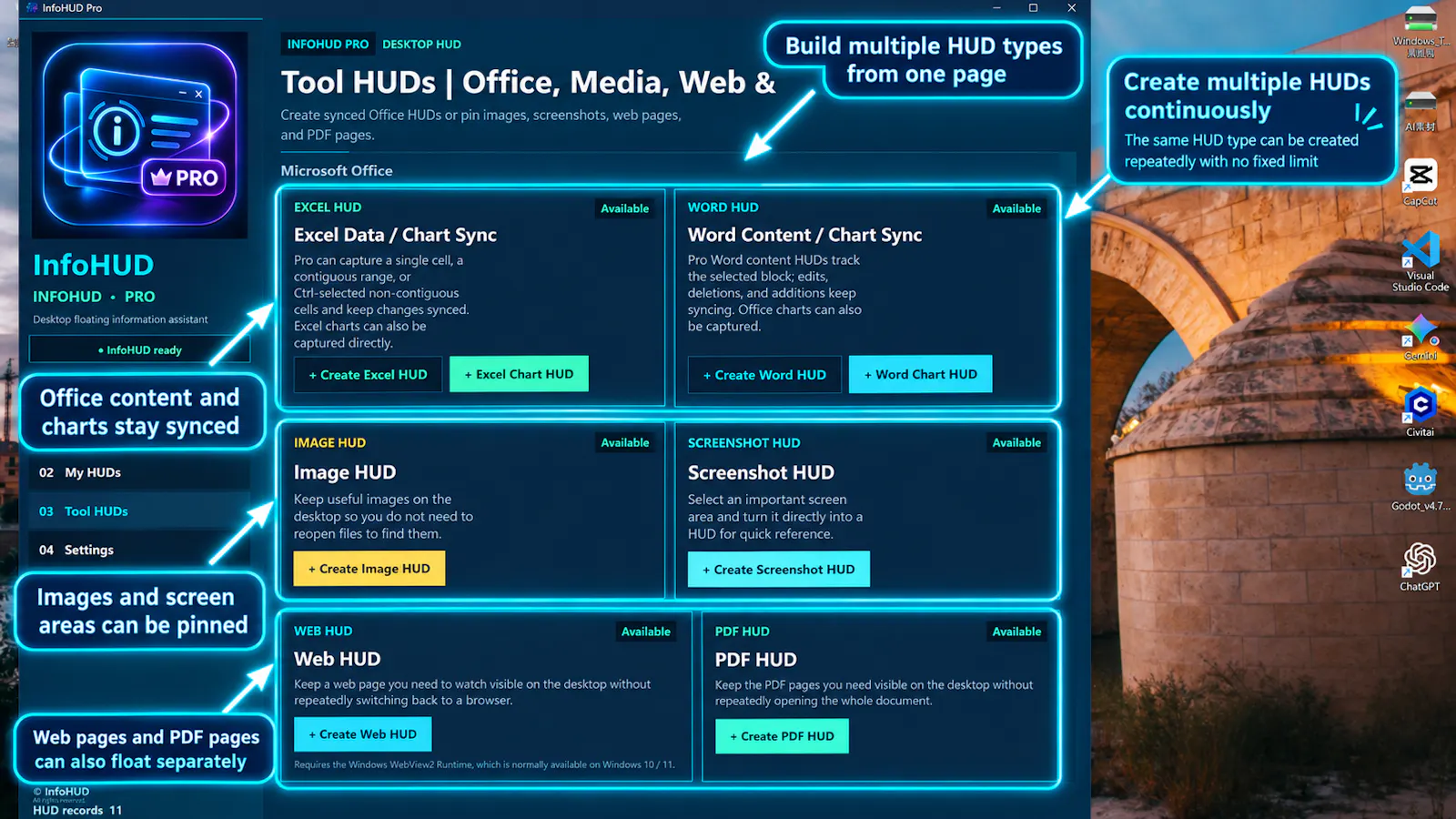 InfoHUD Pro v1.1 screenshot 6