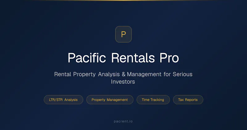 Pacific Rentals Pro screenshot 2