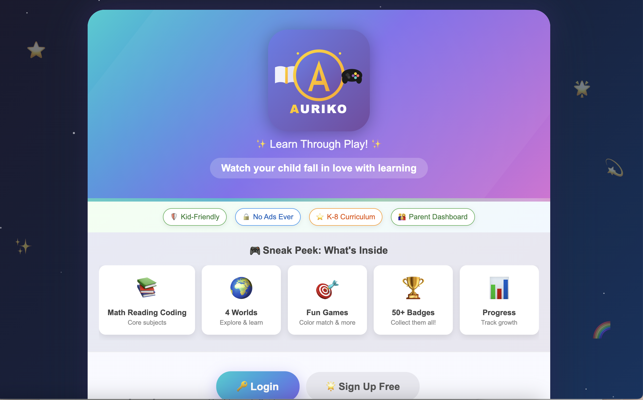 Auriko - Learning Games for Kids gallery image