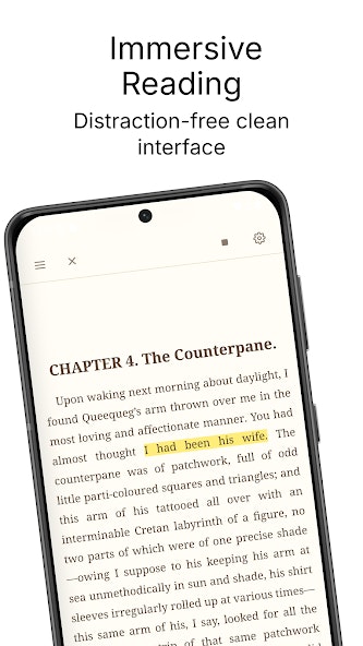 Resona: AI Epub Reader - Screenshot 4 showing product features and functionality