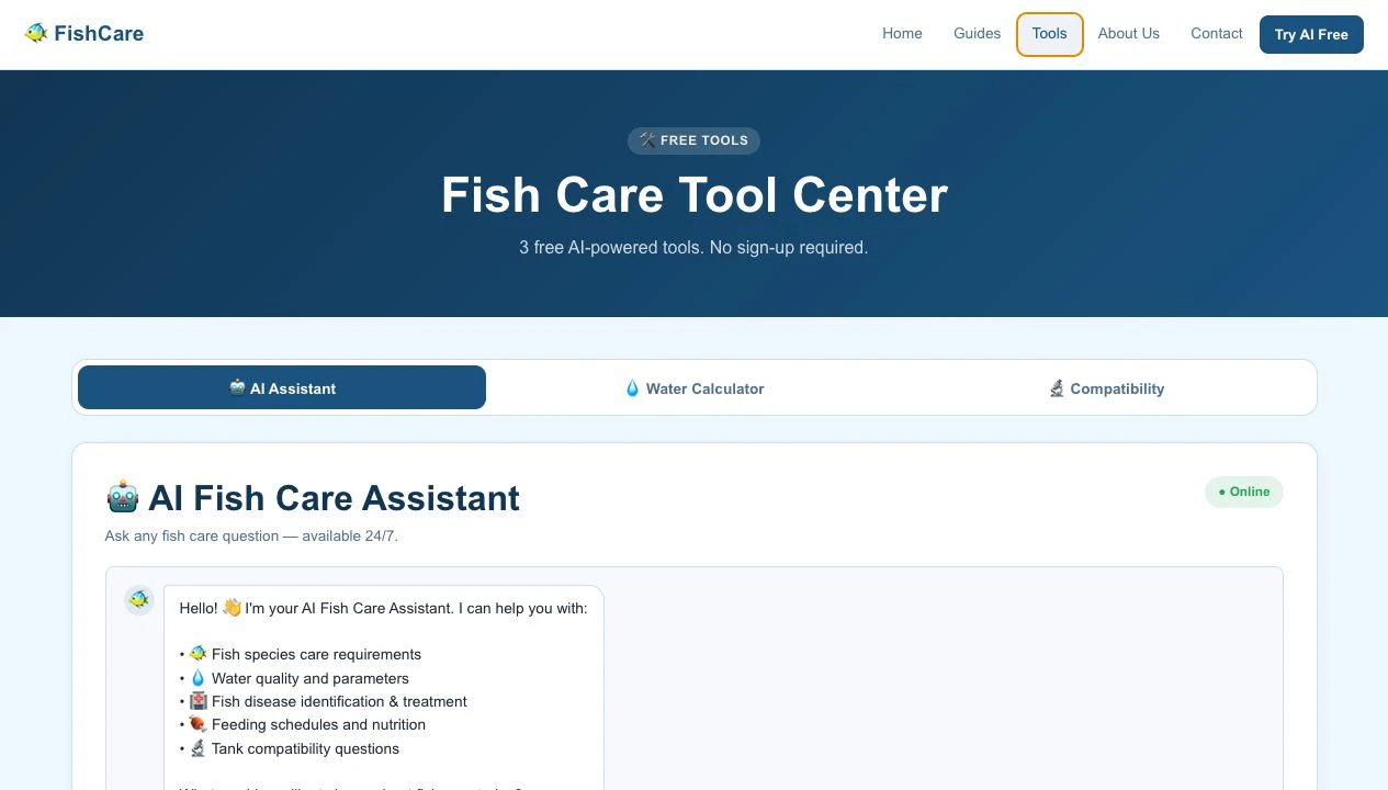 FishCare AI 截图
