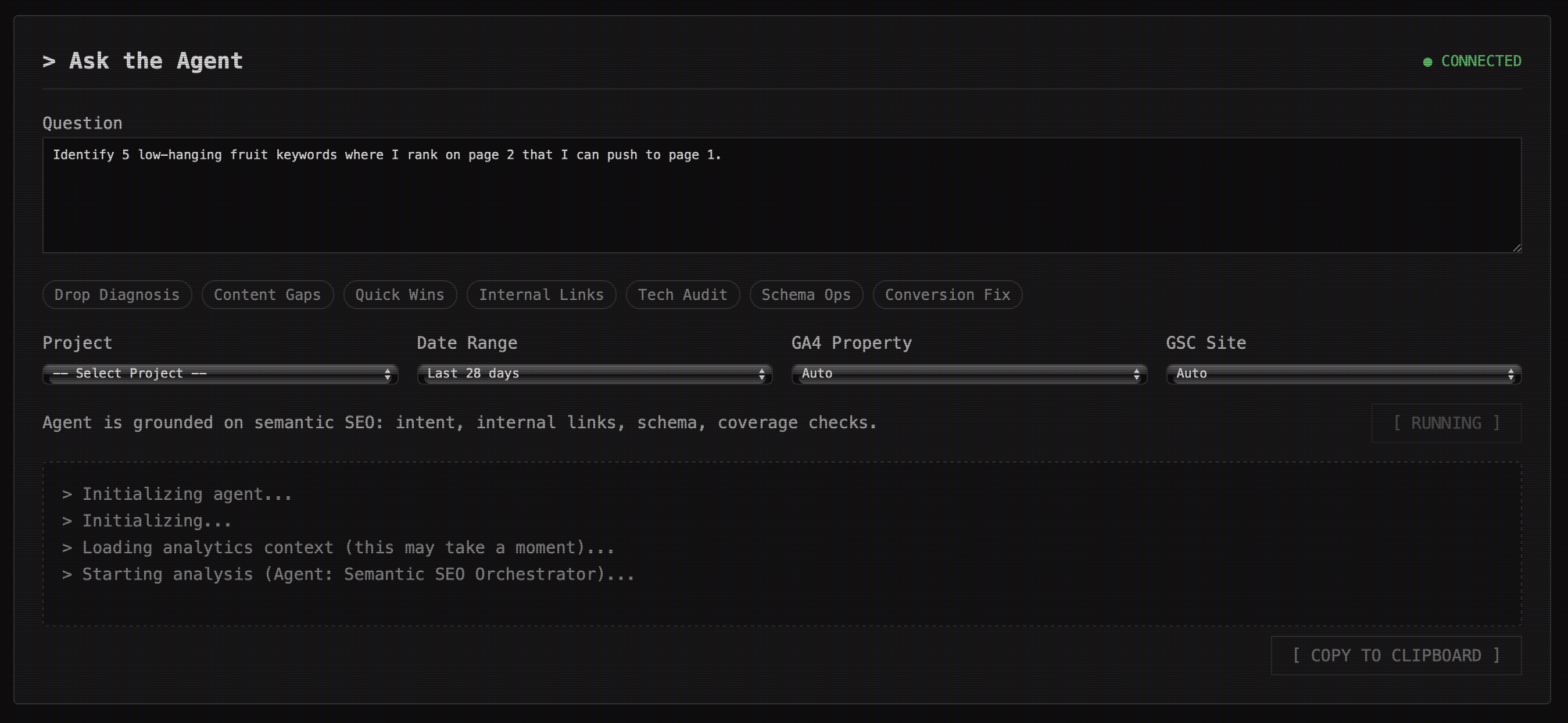Refresh Agent - Screenshot 3 showing product features and functionality