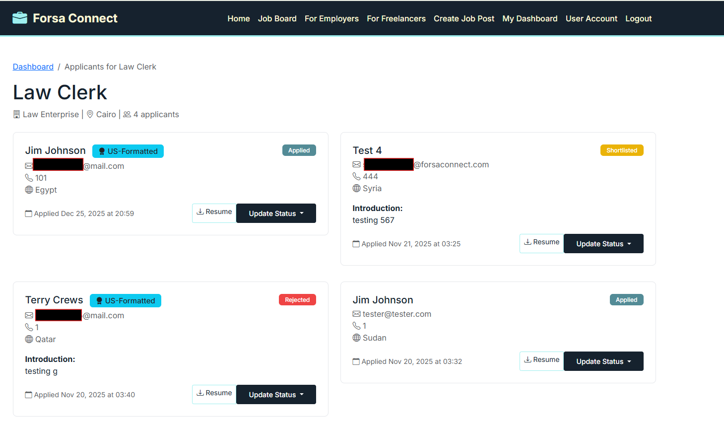 Forsa Connect - Screenshot 2 showing product features and functionality